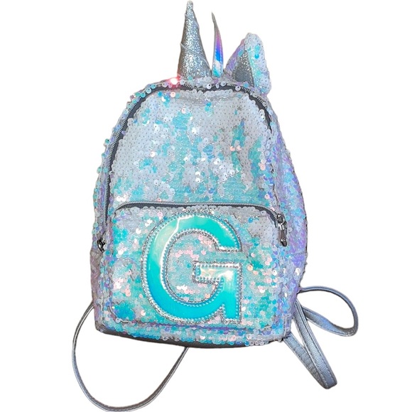 justice unicorn mini backpack Buy - Girls Clear Holographic Travel Daypack Sequin Purse Justice Crossbody Bag